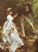 Pierre Renoir The Promenade Spain oil painting artist